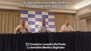Lee más sobre el artículo CONFERENCIA DE PRENSA: LA LIBERTAD AVANZA EN MAR DEL PLATA